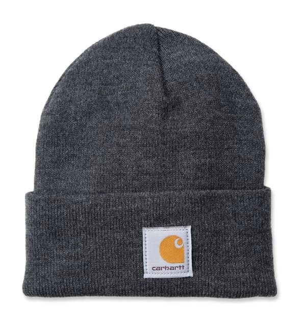 Muts Carhartt Men Acrylic Watch Hat Coal Heather 1 Muts Carhartt Men Acrylic Watch Hat Coal Heather