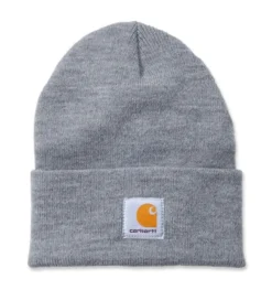 Muts Carhartt Men Acrylic Watch Hat Heather Grey