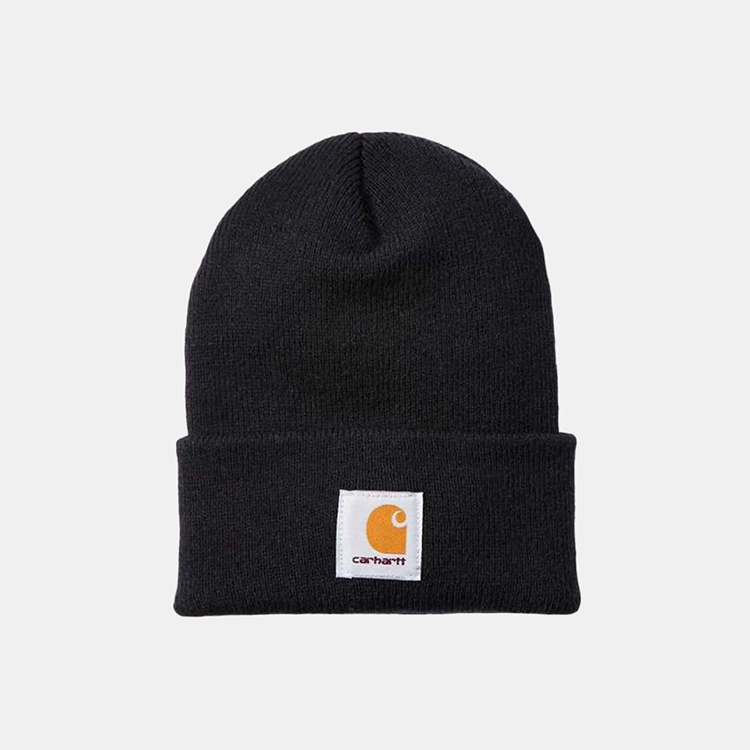 Muts Carhartt Men Acrylic Watch Hat Black 2 Muts Carhartt Men Acrylic Watch Hat Black - Afbeelding 2