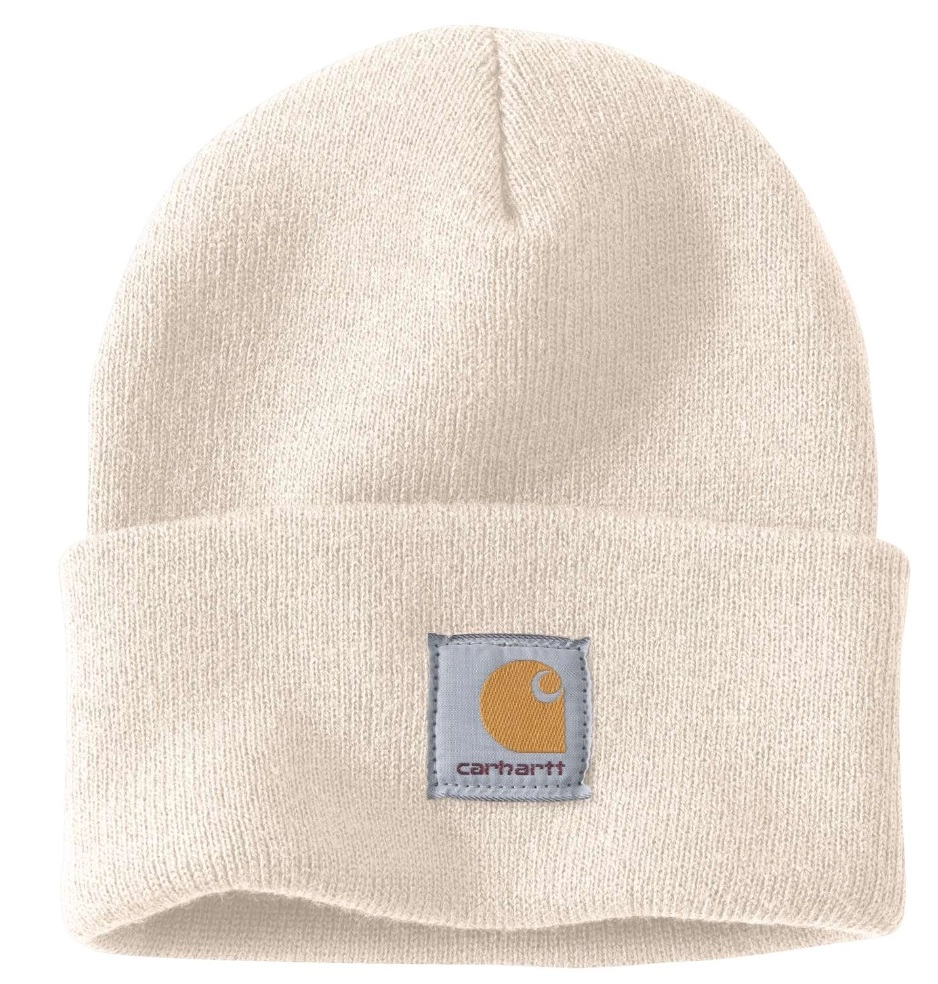 Muts Carhartt Men Acrylic Watch Hat Winter White 1 Muts Carhartt Men Acrylic Watch Hat Winter White