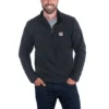 Trui Carhartt Men Dalton Half Zip Fleece Black Heather