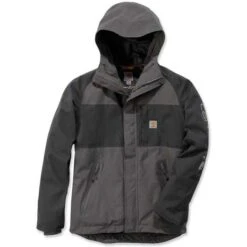 Carhartt Angler Gravel Shadow Regenjack Heren -Carhartt Werkout Verkoopwinkel carhartt angler gravel shadow regenjack heren 2