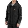 Carhartt Angler Zwart Regenjack Heren