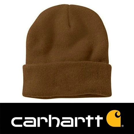 Carhartt Black Label Watch Hat Bruin Muts 2 Carhartt Black Label Watch Hat Bruin Muts - Afbeelding 2