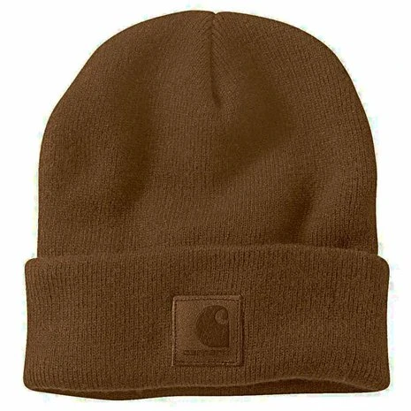 Carhartt Black Label Watch Hat Bruin Muts 1 Carhartt Black Label Watch Hat Bruin Muts