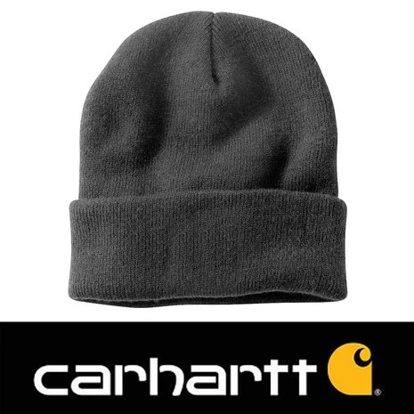 Carhartt Black Label Watch Hat Zwart Muts 3 Carhartt Black Label Watch Hat Zwart Muts - Afbeelding 3