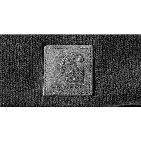 Carhartt Black Label Watch Hat Zwart Muts 4 Carhartt Black Label Watch Hat Zwart Muts - Afbeelding 4