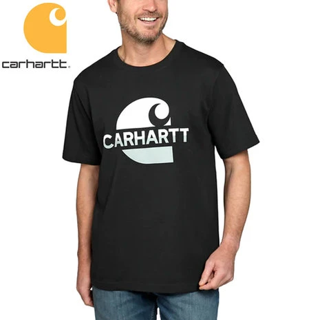 Carhartt C-Graphic Zwart T-Shirt Heren 2 Carhartt C-Graphic Zwart T-Shirt Heren - Afbeelding 2