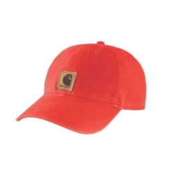 Carhartt Canvas Herenpet Met Carhartt-Label Currant