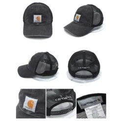 Carhartt Carhartt Buffalo Black Cap -Carhartt Werkout Verkoopwinkel carhartt carhartt buffalo black cap 3
