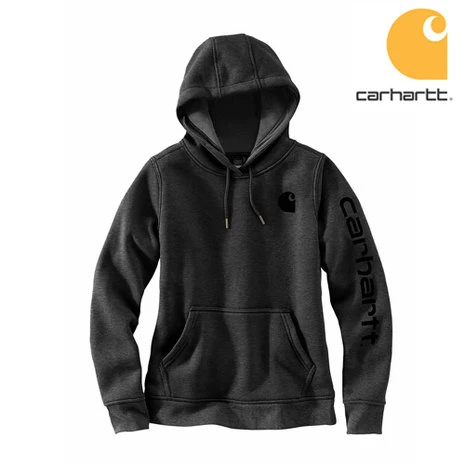 Carhartt Carhartt Clarksburg Logo Carbon Heather Sweatshirt Dames 2 Carhartt Carhartt Clarksburg Logo Carbon Heather Sweatshirt Dames - Afbeelding 2