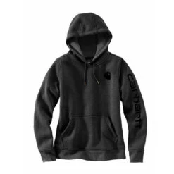 Carhartt Carhartt Clarksburg Logo Carbon Heather Sweatshirt Dames