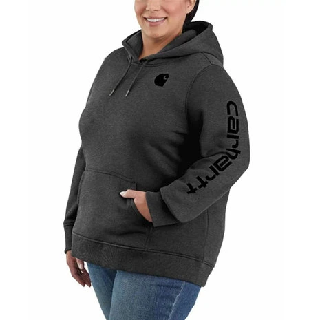Carhartt Carhartt Clarksburg Logo Carbon Heather Sweatshirt Dames 7 Carhartt Carhartt Clarksburg Logo Carbon Heather Sweatshirt Dames - Afbeelding 7