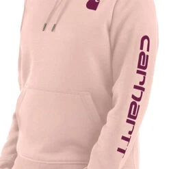 Carhartt Clarksburg Logo Ash Rose Sweatshirt Dames -Carhartt Werkout Verkoopwinkel carhartt clarksburg logo ash rose sweatshirt dames 5