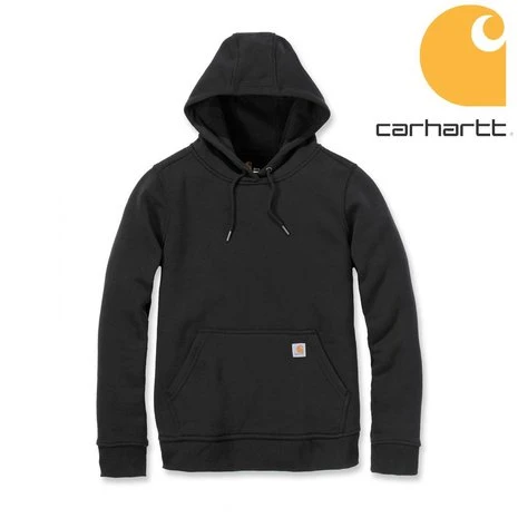 Carhartt Clarksburg Pullover Sweatshirt Zwart Dames 2 Carhartt Clarksburg Pullover Sweatshirt Zwart Dames - Afbeelding 2