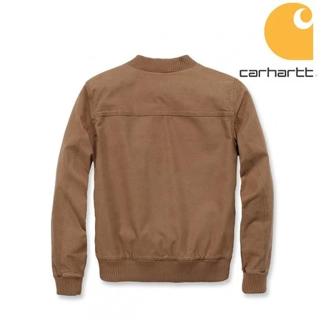 Carhartt Crawford Bomber Jacket Bruin Dames 2 Carhartt Crawford Bomber Jacket Bruin Dames - Afbeelding 2