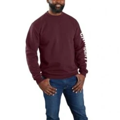 Carhartt Crewneck Logo Sleeve Graphic Port Sweatshirt Heren 9 Carhartt Crewneck Logo Sleeve Graphic Port Sweatshirt Heren -Carhartt Werkout Verkoopwinkel carhartt crewneck logo sleeve graphic port sweatsh 4