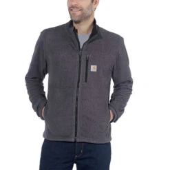 Carhartt Dalton Full Zip Shadow Heather Fleece Vest Heren