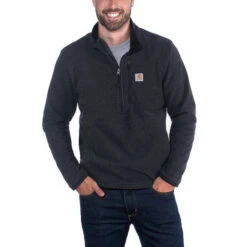 Carhartt Werkout Verkoopwinkel -Carhartt Werkout Verkoopwinkel carhartt dalton half zip black heather fleece trui 1