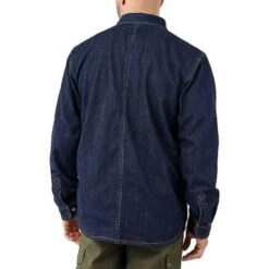 Carhartt Denim Fleece Lined Snap-Front Glacier Shirt 9 Carhartt Denim Fleece Lined Snap-Front Glacier Shirt -Carhartt Werkout Verkoopwinkel carhartt denim fleece lined snap front glacier shi 4