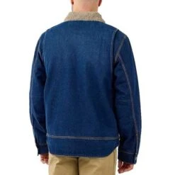 Carhartt Denim Sherpa-Lined Beech Jacket Heren 7 Carhartt Denim Sherpa-Lined Beech Jacket Heren -Carhartt Werkout Verkoopwinkel carhartt denim sherpa lined beech jacket heren 2