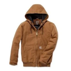 Carhartt Duck Active Bruin Werkjas Heren -Carhartt Werkout Verkoopwinkel carhartt duck active bruin werkjas heren 2