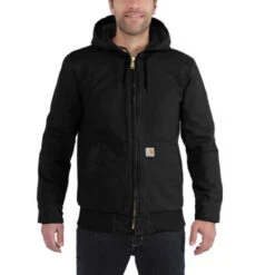 Carhartt Duck Active Zwart Werkjas Heren