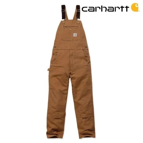 Carhartt Duck Bib Bruin Overall Heren 2 Carhartt Duck Bib Bruin Overall Heren - Afbeelding 2