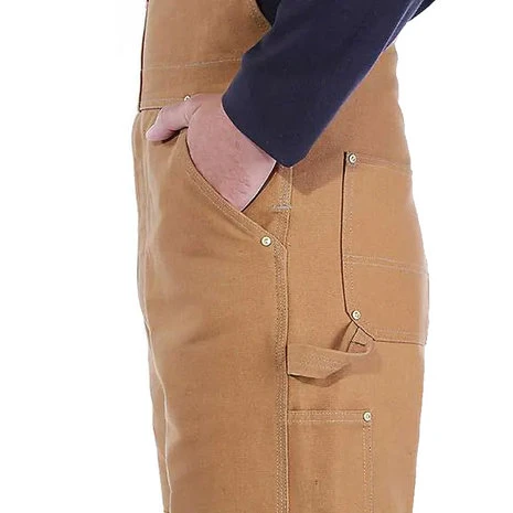 Carhartt Duck Bib Bruin Overall Heren 7 Carhartt Duck Bib Bruin Overall Heren - Afbeelding 7