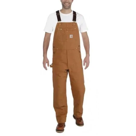 Carhartt Duck Bib Bruin Overall Heren 1 Carhartt Duck Bib Bruin Overall Heren