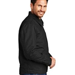 Carhartt Duck Detroit Black Jacket Heren -Carhartt Werkout Verkoopwinkel carhartt duck detroit black jacket heren 2