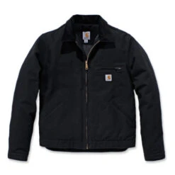 Carhartt Duck Detroit Black Jacket Heren -Carhartt Werkout Verkoopwinkel carhartt duck detroit black jacket heren 5