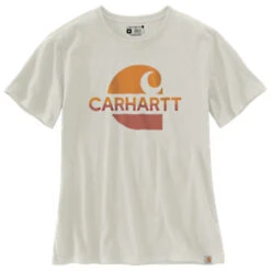 Carhartt Faded Graphic Malt T-Shirt Dames
