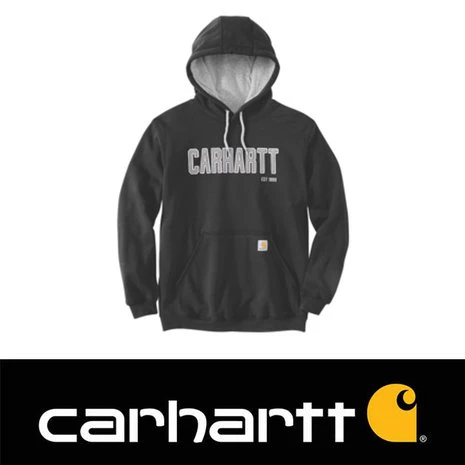 Carhartt Felt Logo Graphic Black Sweatshirt Heren 2 Carhartt Felt Logo Graphic Black Sweatshirt Heren - Afbeelding 2