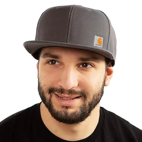 Carhartt Firm Duck Flat Brim Cap 6 Carhartt Firm Duck Flat Brim Cap - Afbeelding 6