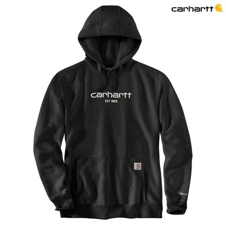 Carhartt Force Lightweight Graphic Logo Zwart Sweatshirt Heren 2 Carhartt Force Lightweight Graphic Logo Zwart Sweatshirt Heren - Afbeelding 2