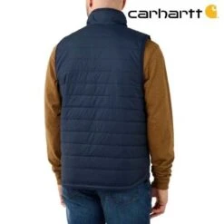 Carhartt Gilliam Vest Navy Bodywarmer Heren -Carhartt Werkout Verkoopwinkel carhartt gilliam vest navy bodywarmer heren 2