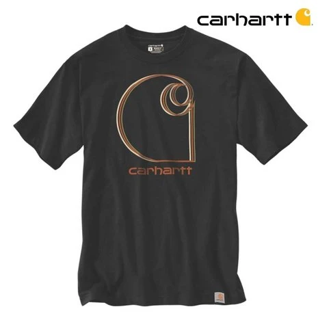 Carhartt Graphic Black T-Shirt Heren 2 Carhartt Graphic Black T-Shirt Heren - Afbeelding 2