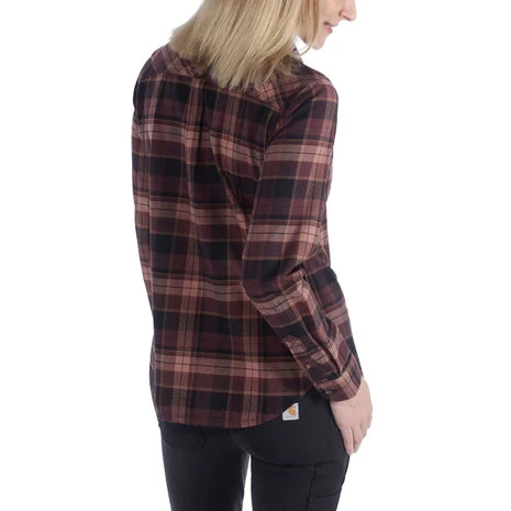 Carhartt Hamilton Flannel Port Shirt Dames 2 Carhartt Hamilton Flannel Port Shirt Dames - Afbeelding 2
