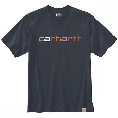 Carhartt Heavyweight Graphic Navy T-Shirt Heren 1 Carhartt Heavyweight Graphic Navy T-Shirt Heren