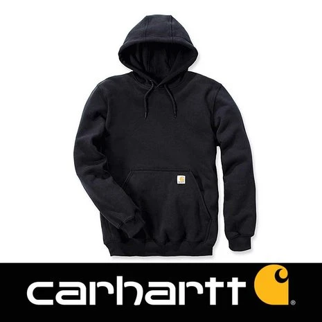 Carhartt Hooded Sweatshirt Black Heren 4 Carhartt Hooded Sweatshirt Black Heren - Afbeelding 4