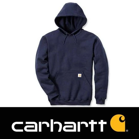 Carhartt Hooded Sweatshirt New Navy Heren 2 Carhartt Hooded Sweatshirt New Navy Heren - Afbeelding 2