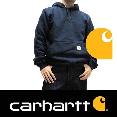 Carhartt Hooded Sweatshirt New Navy Heren 4 Carhartt Hooded Sweatshirt New Navy Heren - Afbeelding 4