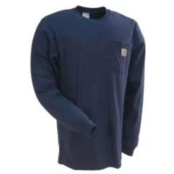 Carhartt K126 Heavyweight LS Pocket Navy T-Shirt Heren 9 Carhartt K126 Heavyweight LS Pocket Navy T-Shirt Heren -Carhartt Werkout Verkoopwinkel carhartt k126 heavyweight ls pocket navy t shirt h 2