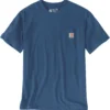 T-Shirt Carhartt Men K87 Pocket Lakeshore Heather