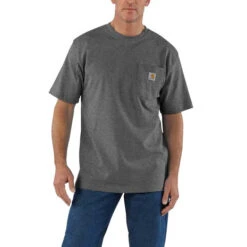Carhartt K87 Pocket Short Sleeve Carbon Heather T-Shirt Heren 10 Carhartt K87 Pocket Short Sleeve Carbon Heather T-Shirt Heren -Carhartt Werkout Verkoopwinkel carhartt k87 pocket short sleeve carbon heather t 4