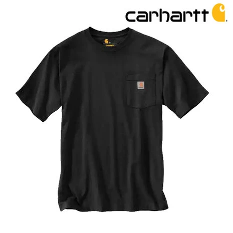 Carhartt K87 Pocket Short Sleeve Zwart T-Shirt Heren 2 Carhartt K87 Pocket Short Sleeve Zwart T-Shirt Heren - Afbeelding 2