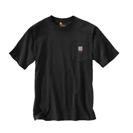Carhartt K87 Pocket Short Sleeve Zwart T-Shirt Heren 3 Carhartt K87 Pocket Short Sleeve Zwart T-Shirt Heren - Afbeelding 3