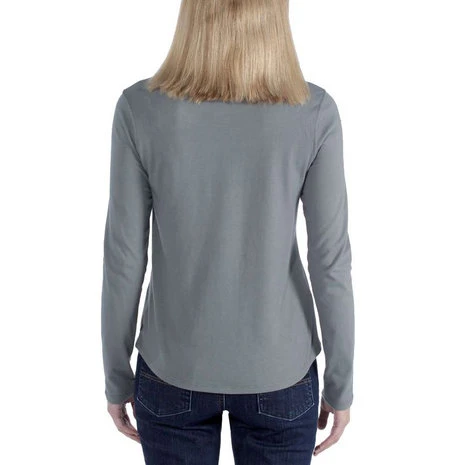 Carhartt Lockhart Graphic Balsam Green Long Sleeve Shirt Dames 2 Carhartt Lockhart Graphic Balsam Green Long Sleeve Shirt Dames - Afbeelding 2