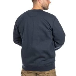 Carhartt Midweight Crewneck Pocket New Navy Sweatshirt Heren 7 Carhartt Midweight Crewneck Pocket New Navy Sweatshirt Heren -Carhartt Werkout Verkoopwinkel carhartt midweight crewneck pocket new navy sweats 3